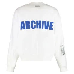 B1ARCHIVE Katoenen sweatshirt met ronde hals-Heren Truien & Vesten