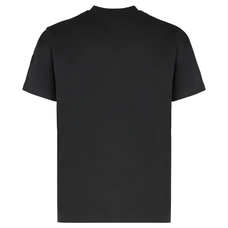 Moncler Katoenen T-shirt met Contrasterende Print-Heren Shirts