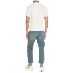 Maison Margiela Katoenen T-Shirt met Knit-Heren Shirts