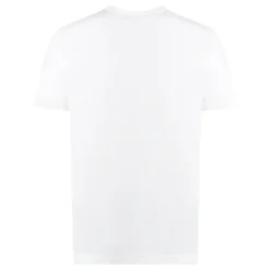 Dolce & Gabbana Katoenen T-shirt met Logo Tag-Heren Shirts