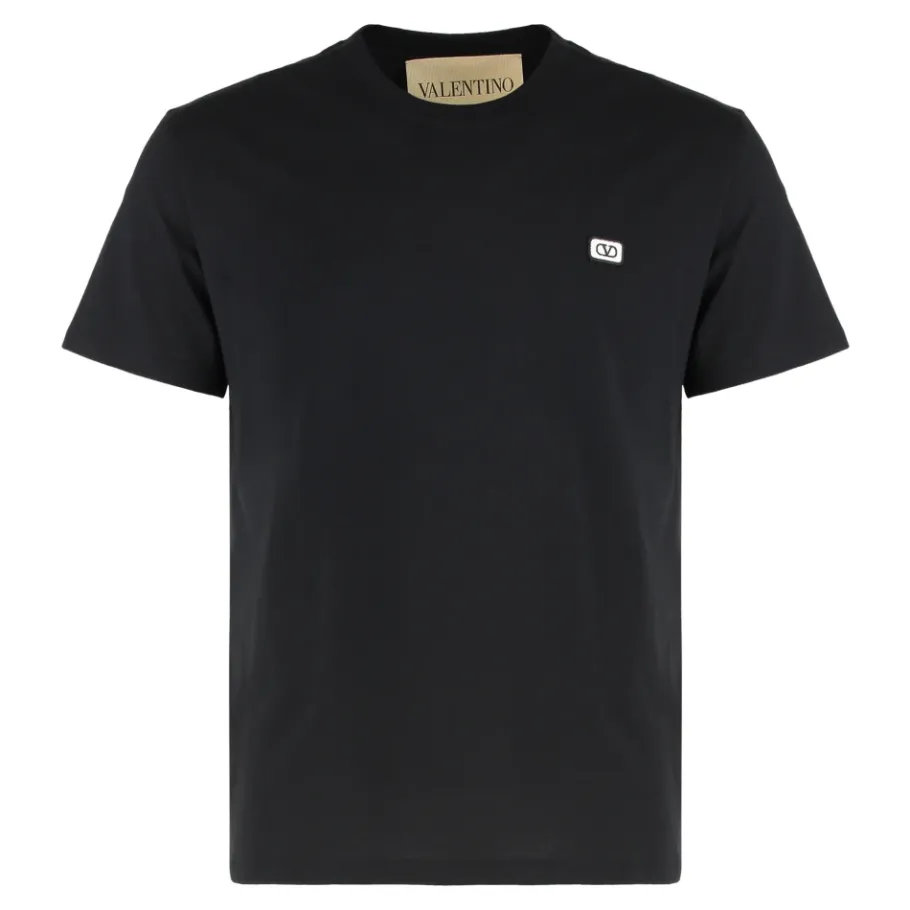 Valentino Garavani Katoenen T-shirt met ronde hals-Heren Shirts