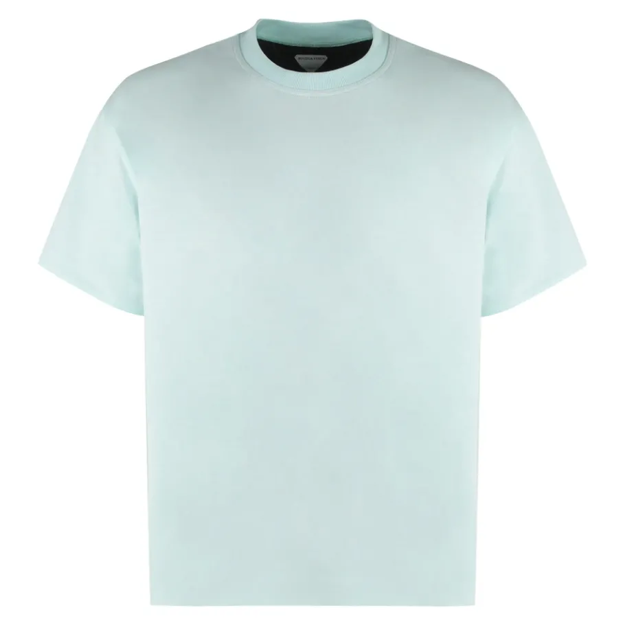 Bottega Veneta Katoenen T-shirt met ronde hals-Heren Shirts