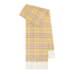 Burberry Kinderen Grijs Geruit Print Sjaal-Heren Sjaals