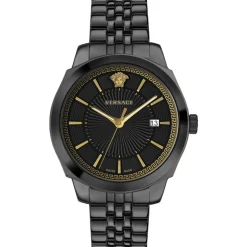 Versace Klassiek Roestvrijstalen Horloge-Heren Horloges