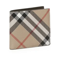 Burberry Klassieke Beige Portemonnee met Kaartsleuven-Heren Portefeuilles