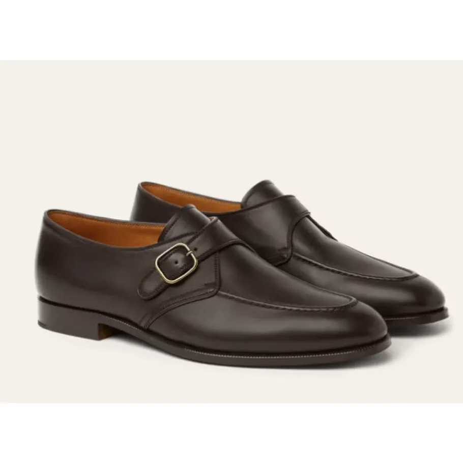 Loro Piana Klassieke Derby Schoenen met Leren Details-Heren Instappers & Slip Ons|Nette Schoenen