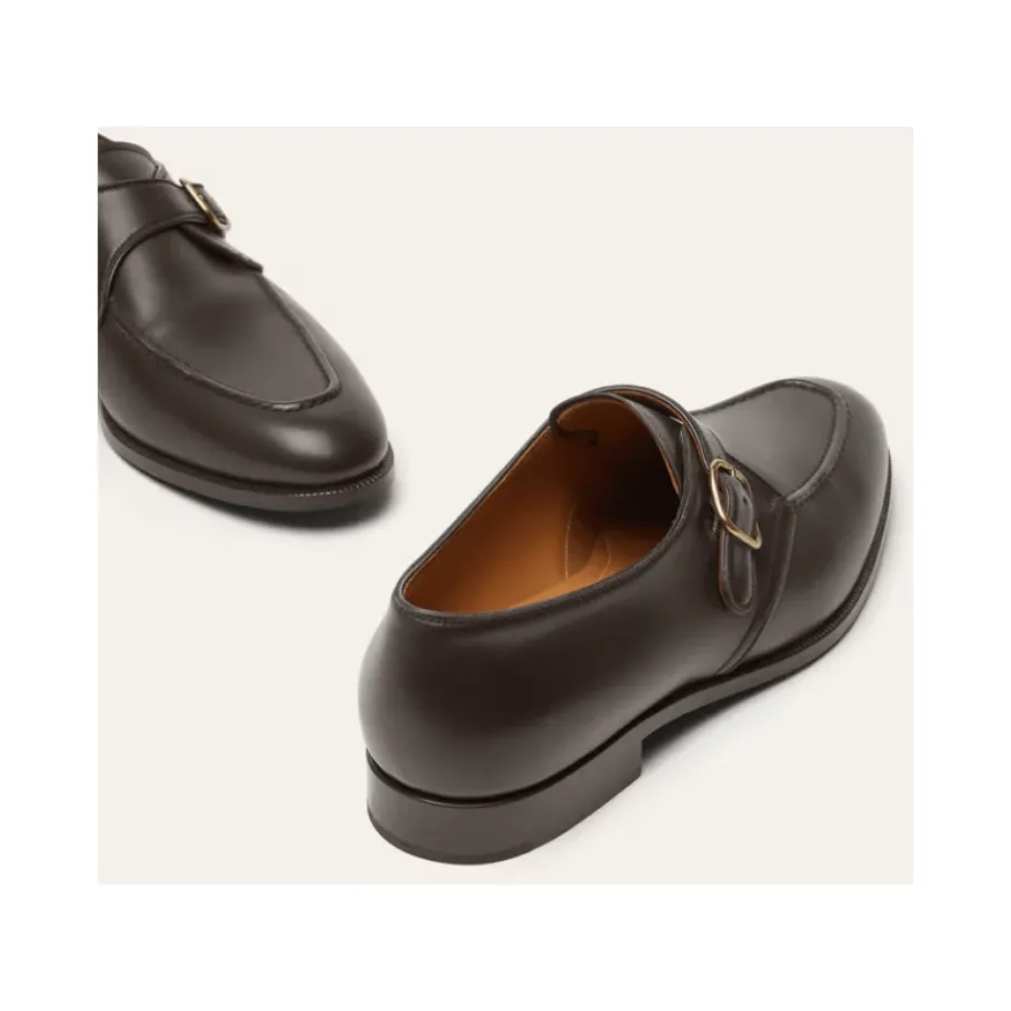 Loro Piana Klassieke Derby Schoenen met Leren Details-Heren Instappers & Slip Ons|Nette Schoenen