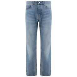 Ami Paris Klassieke Katoenen Jeans met Rechte Pijpen-Heren Jeans