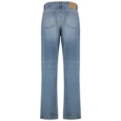 Ami Paris Klassieke Katoenen Jeans met Rechte Pijpen-Heren Jeans