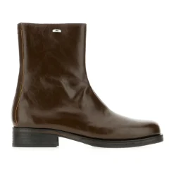 Our Legacy Klassieke Leren Laarzen voor Mannen-Heren Laarzen