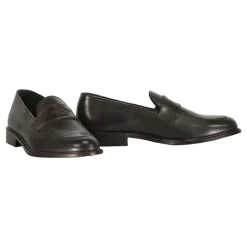 Bruno Magli Klassieke leren pennyloafers-Heren Instappers & Slip Ons
