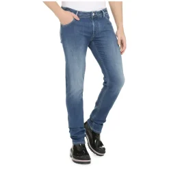 Hand Picked Klassieke Straight-Leg Jeans-Heren Jeans