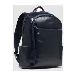 Piquadro Kleine rugzak voor 14 inch computer en iPad-Heren Rugzakken