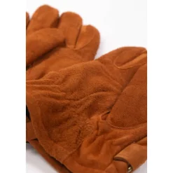 Stetson Koeienhuidhandschoenen in Cognac-Heren Handschoenen