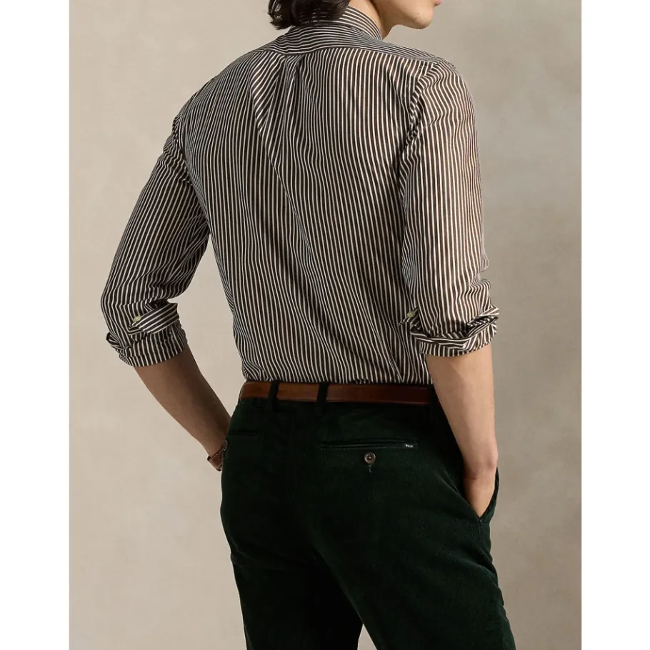 Polo Ralph Lauren Koper Latte Pullover Sweater-Heren Overhemden