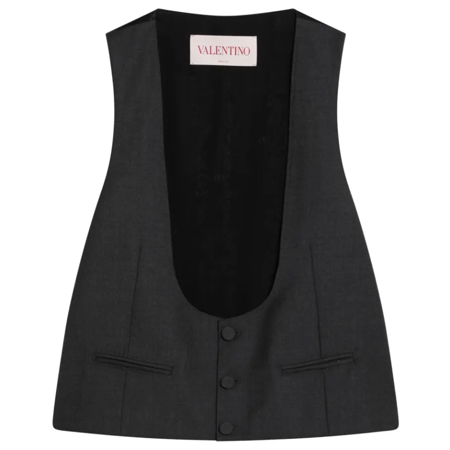 Valentino Korte Cardigan Sweaters-Heren Kostuums