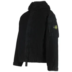 Stone Island Kreukel Corduroy 500-TC Jack met Capuchon-Heren Jassen