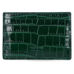 Tom Ford Krokodilreliëf Kaarthouder-Heren Portefeuilles