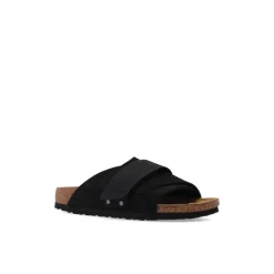 Birkenstock Kyoto Nubuck Sandalen-Heren Slippers