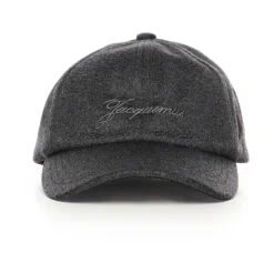 Jacquemus La Casquette Cachemiro-Heren Petten