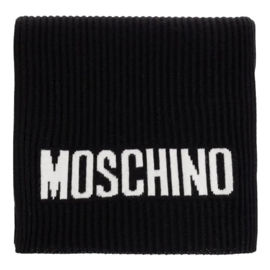 Moschino La Logo Scarf-Heren Sjaals