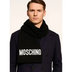 Moschino La Logo Scarf-Heren Sjaals