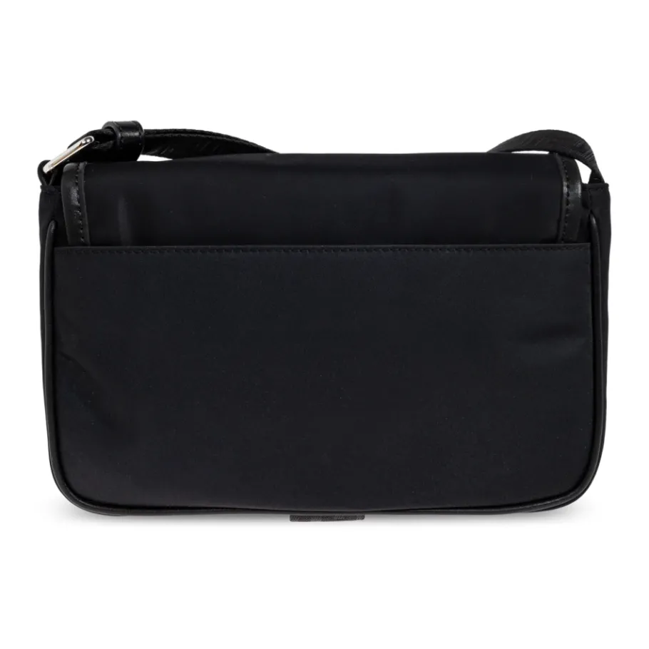 Versace La Medusa Nylon Mini Messenger Bag-Heren Tassen