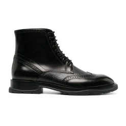 Alexander McQueen Lace-up Boots-Heren Laarzen