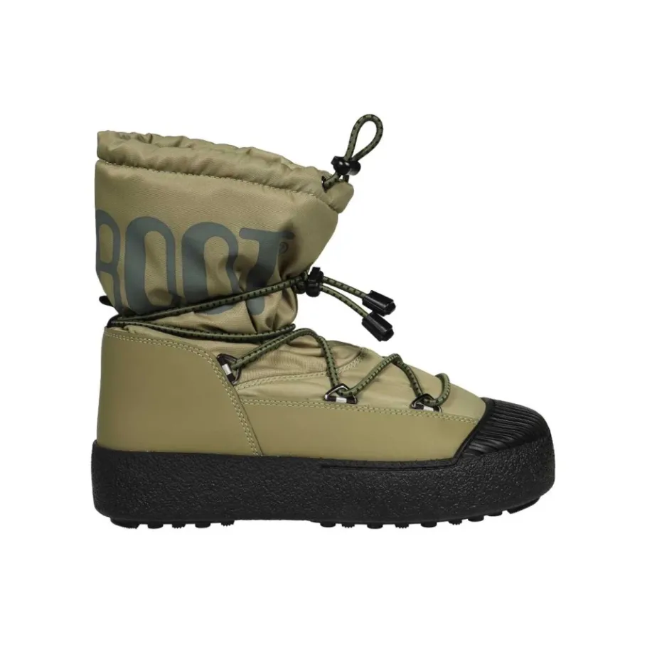 Moon Boot Lace-up Enkellaarsjes met PVC Inzetstukken-Heren Snowboots
