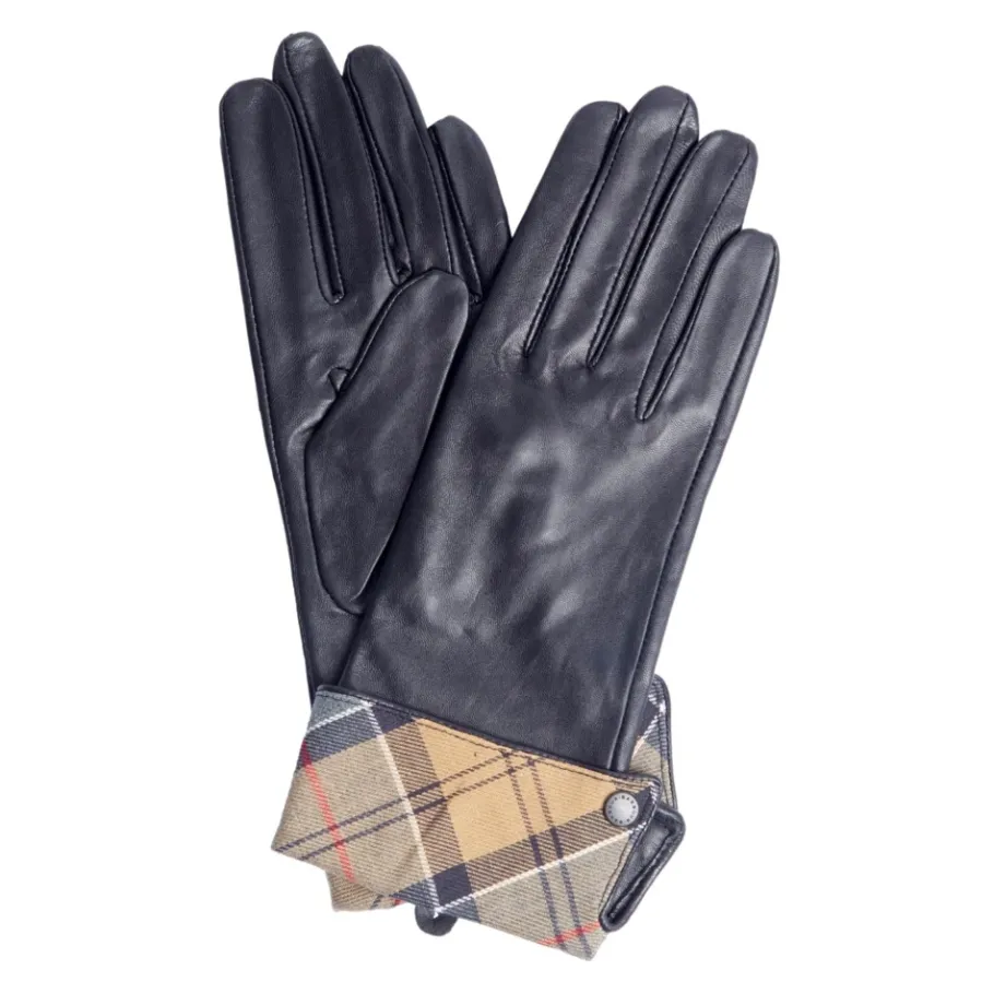 Barbour Lady Jane Leren Handschoenen-Heren Handschoenen