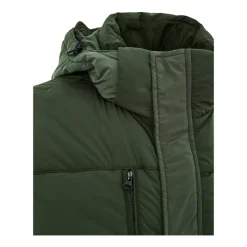 Paul & Shark Lange Gewatteerde Donsjas-Heren Jassen