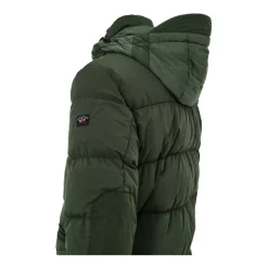 Paul & Shark Lange Gewatteerde Donsjas-Heren Jassen