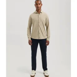 DSTREZZED Lange Mouw Kirk Overhemd-Heren Overhemden