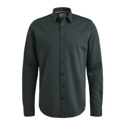Cast Iron Lange Mouw Twill Jersey Shirt-Heren Overhemden