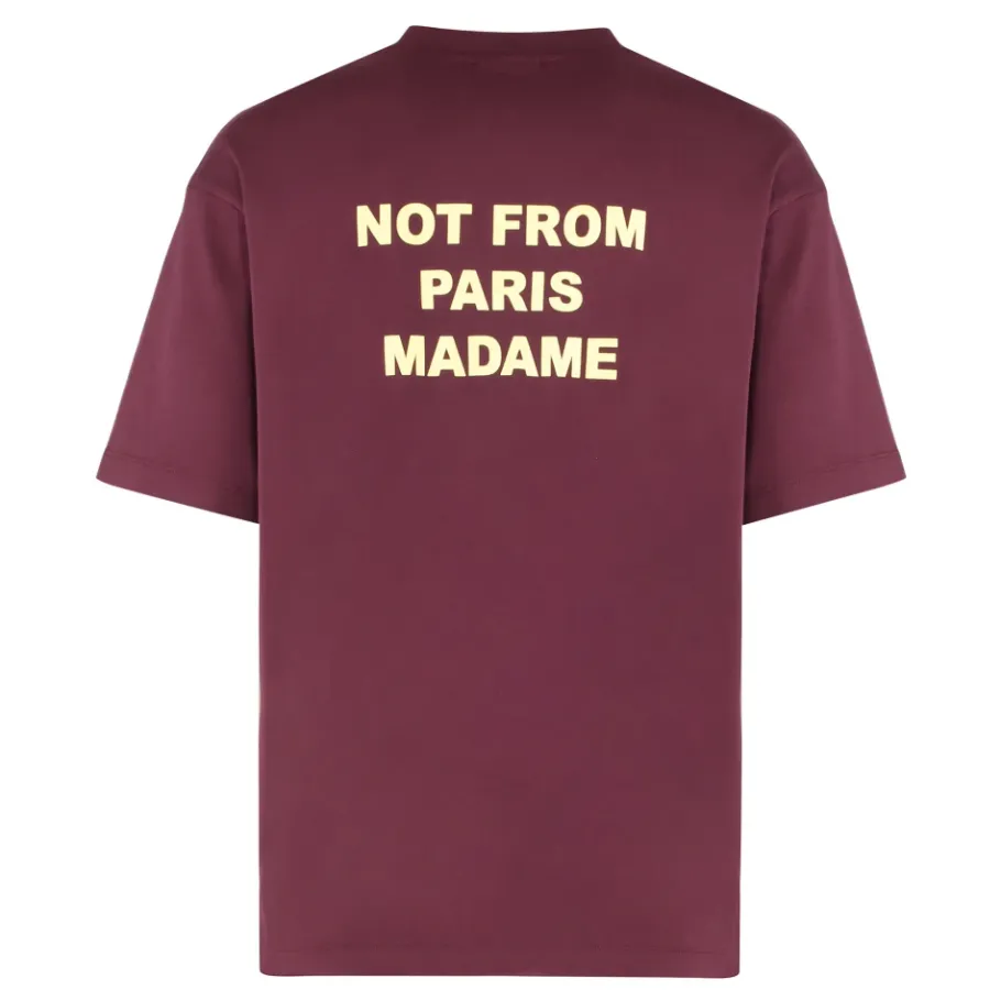 Drole de Monsieur Le T-Shirt Slogan-Heren Shirts