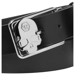 Philipp Plein Leather Belt-Heren Riemen