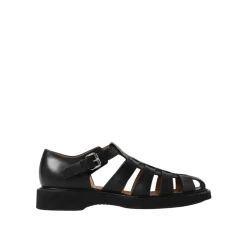 Church's Leather Caged Flat Sandals-Heren Sandalen