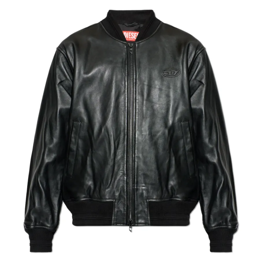 Diesel Leather Jackets-Heren Jassen
