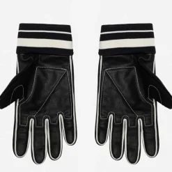 Stüssy Lederen Fietshandschoenen-Heren Handschoenen