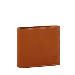 Il Bisonte Leren Bi-fold Portemonnee-Heren Portefeuilles