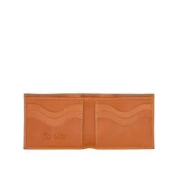 Il Bisonte Leren Bi-fold Portemonnee-Heren Portefeuilles