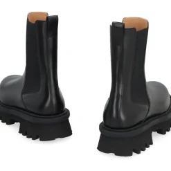 Ferragamo Leren Chelsea Boots-Heren Laarzen