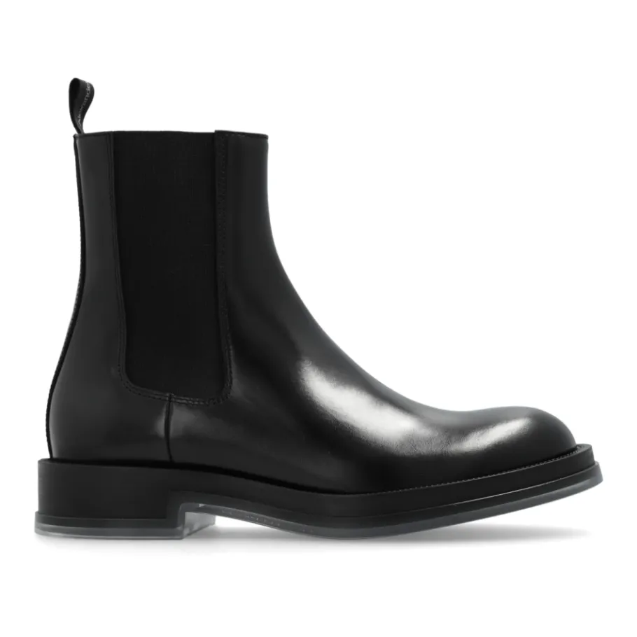 Alexander McQueen Leren Chelsea-laarzen-Heren Laarzen
