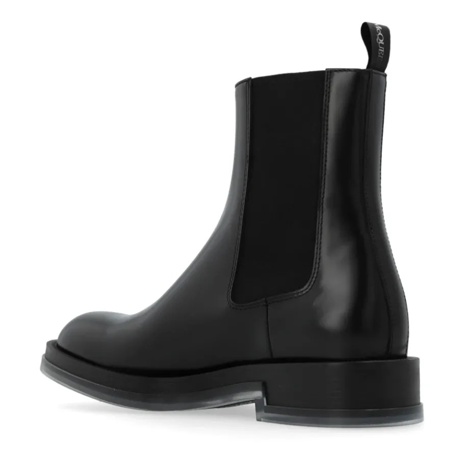 Alexander McQueen Leren Chelsea-laarzen-Heren Laarzen