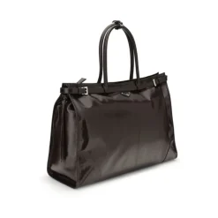 Prada Leren Duffle Tas met Gespen-Heren Tassen