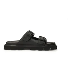 Kazar Leren flip-flops op een dikke zool-Heren Slippers