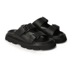 Kazar Leren flip-flops op een dikke zool-Heren Slippers