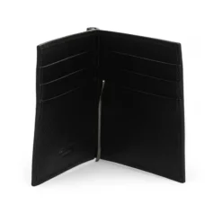 Kiton Leren Geldclip met Kaarthouder Compartimenten-Heren Portefeuilles