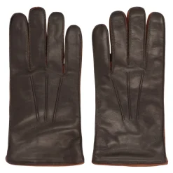 Moorer Leren handschoenen in Clifton-stijl-Heren Handschoenen