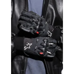 Balenciaga Leren handschoenen met applicaties-Heren Handschoenen